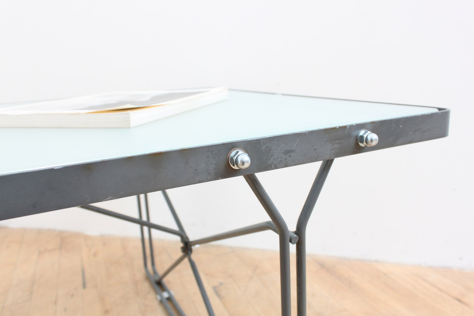 Vintage Ikea Coffee Table Niels Gammelgaard Moment Steel Etsy