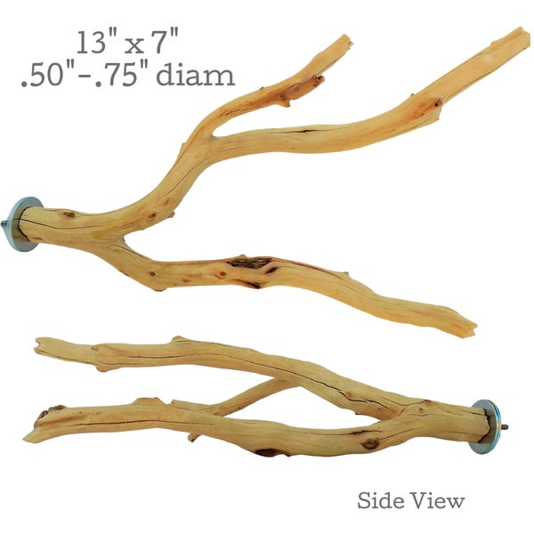 Manzanita Forked Bird Perch, 13"
