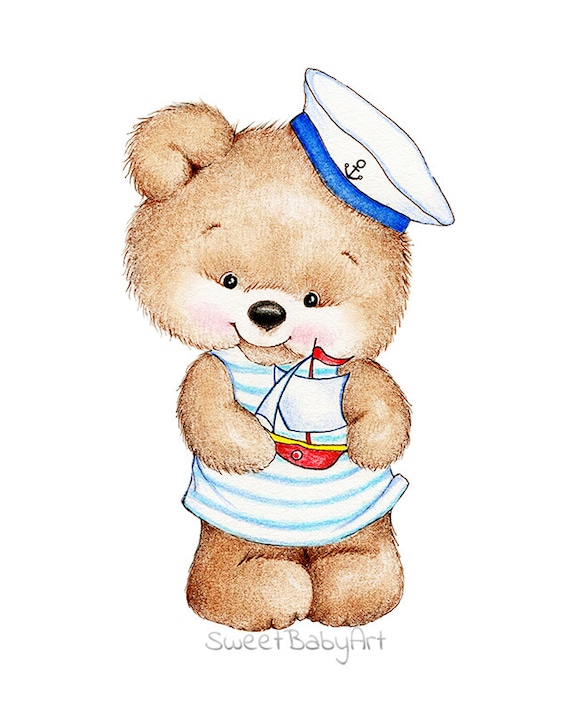 Nautical sale teddy bear