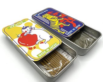 Kyoto Incense Sticks in Aluminum Tin Case