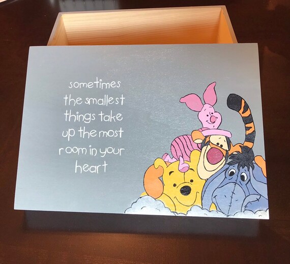 winnie the pooh christopher robin keepsake box
