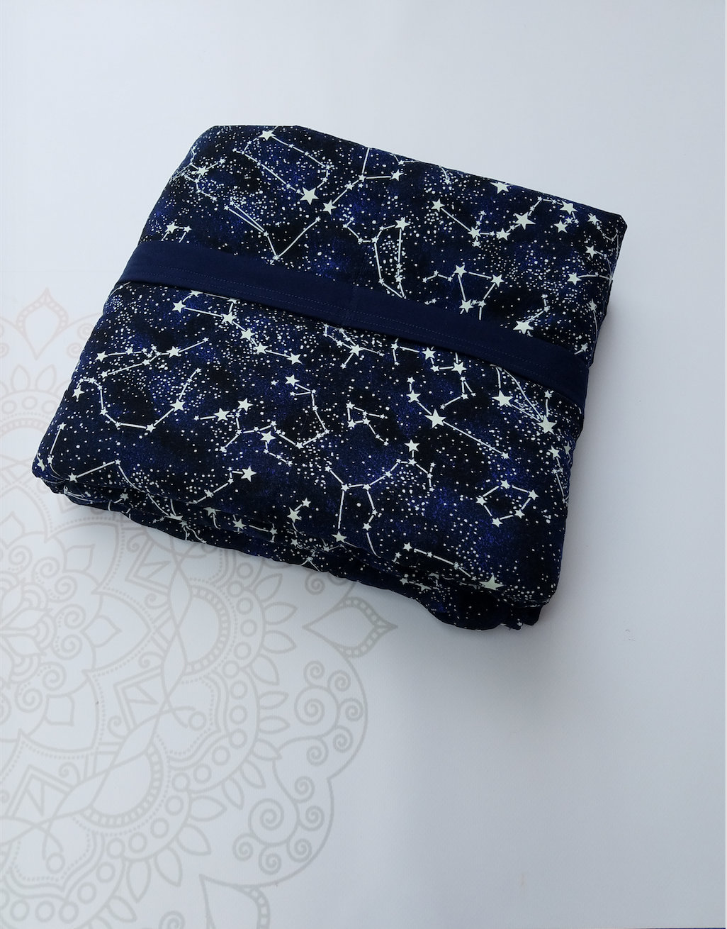 Custom Weighted Blanket, Cotton,Flannel, Up to Twin Size, 3 to 20