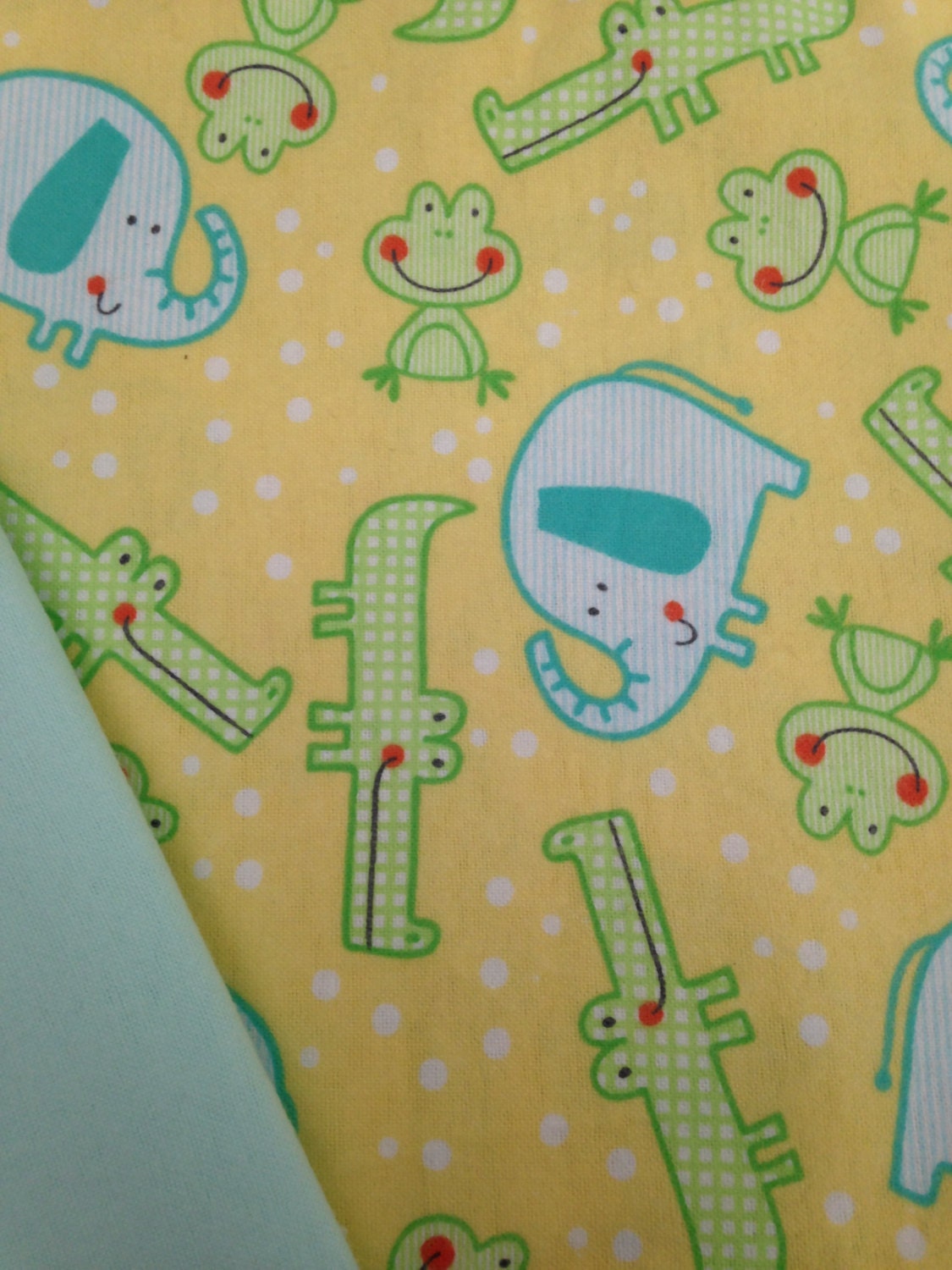 Elephant, Aligator, 3 Pound, WEIGHTED BLANKET, Ready To Ship, 3 pounds