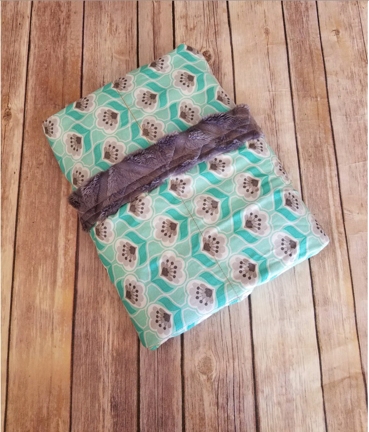 Minky, 5 Pound, WEIGHTED BLANKET, Ready To Ship, 5 pounds, 28x32, for