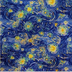 Starry Night Weighted Blanket, Cotton, Up to Twin Size, 3 to 20 Pounds, 3 to 20 lb, Adult Weighted Blanket, SPD, Autism, Calming Blanket image 1