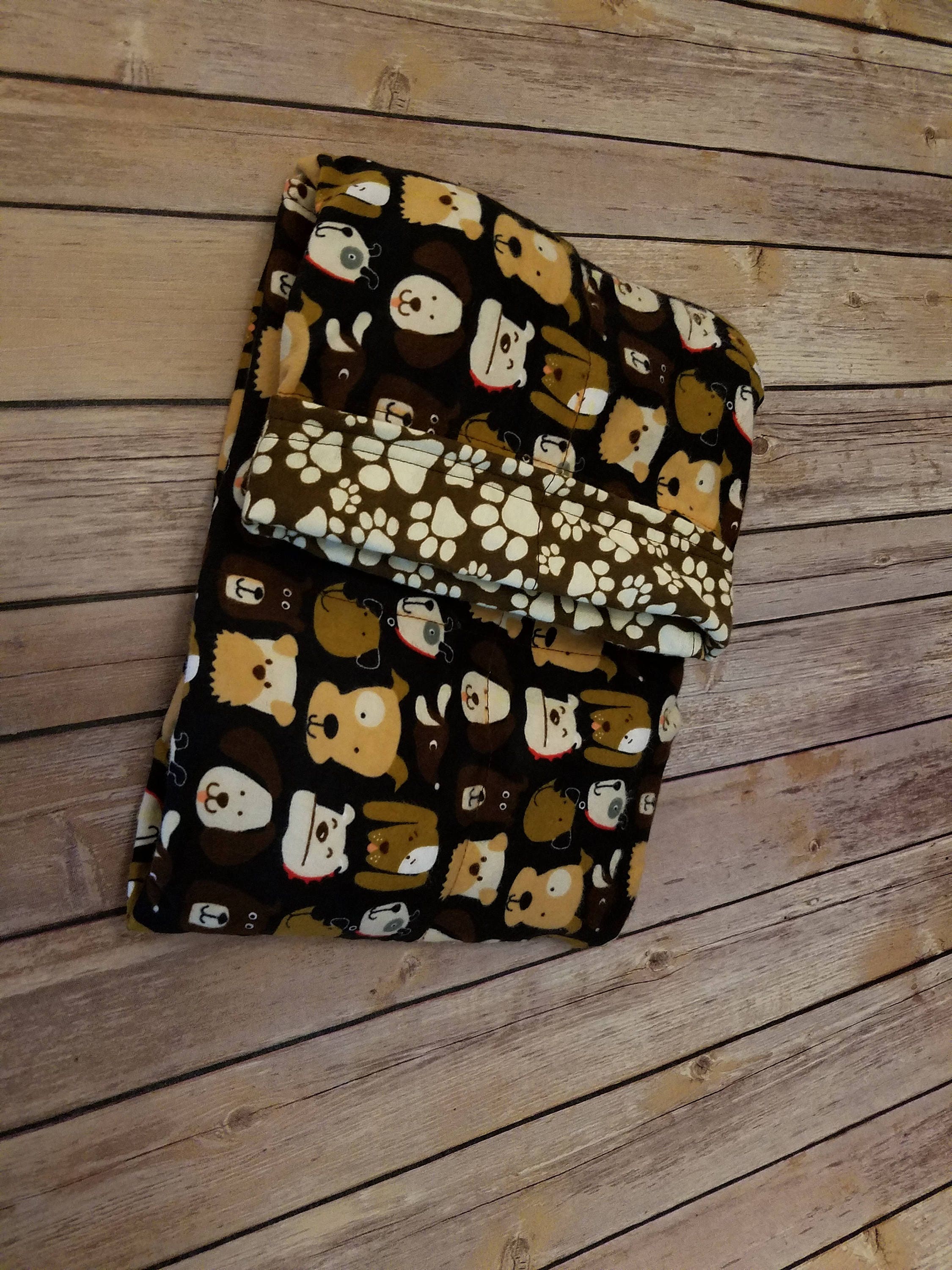 Dog, Puppy, 5 Pound, WEIGHTED BLANKET, Ready To Ship, 5 pounds, 28x32