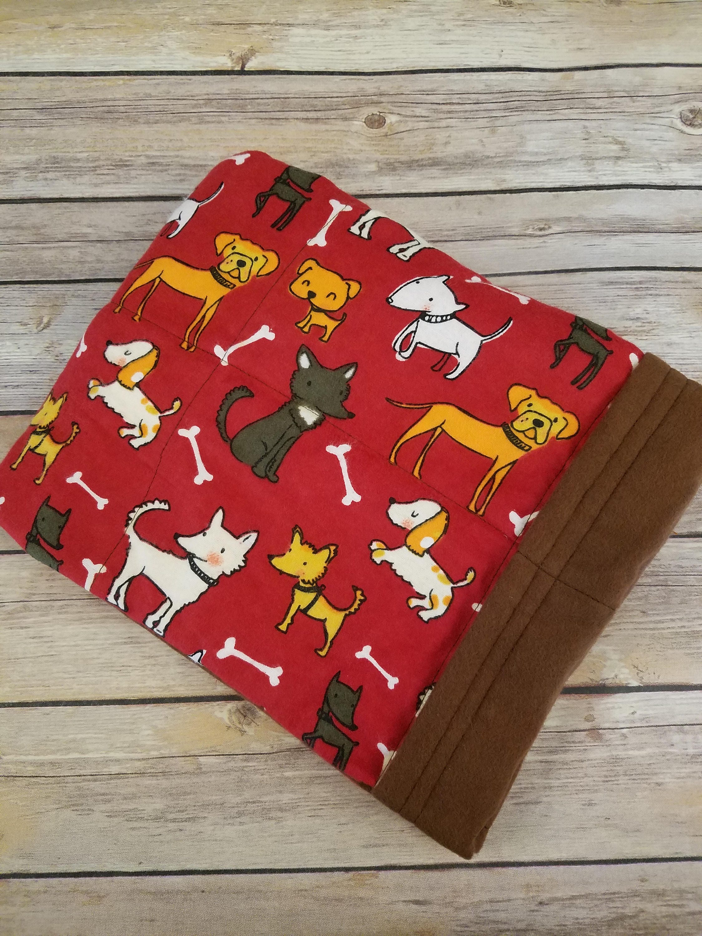 Dog, Puppy, 4 Pound, WEIGHTED BLANKET, Ready To Ship, 4 pounds, 28x32