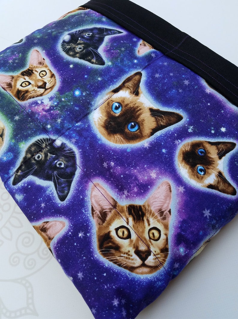 Space Cats Weighted Blanket Cotton Up to Twin Size 3 to 20 | Etsy