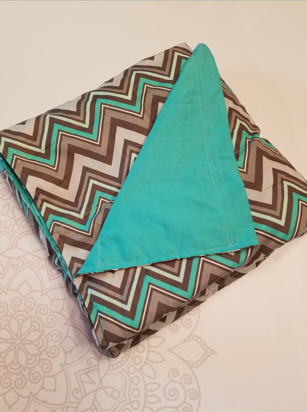 Custom Weighted Blanket, Cotton,Flannel, Up to Twin Size, 3 to 20