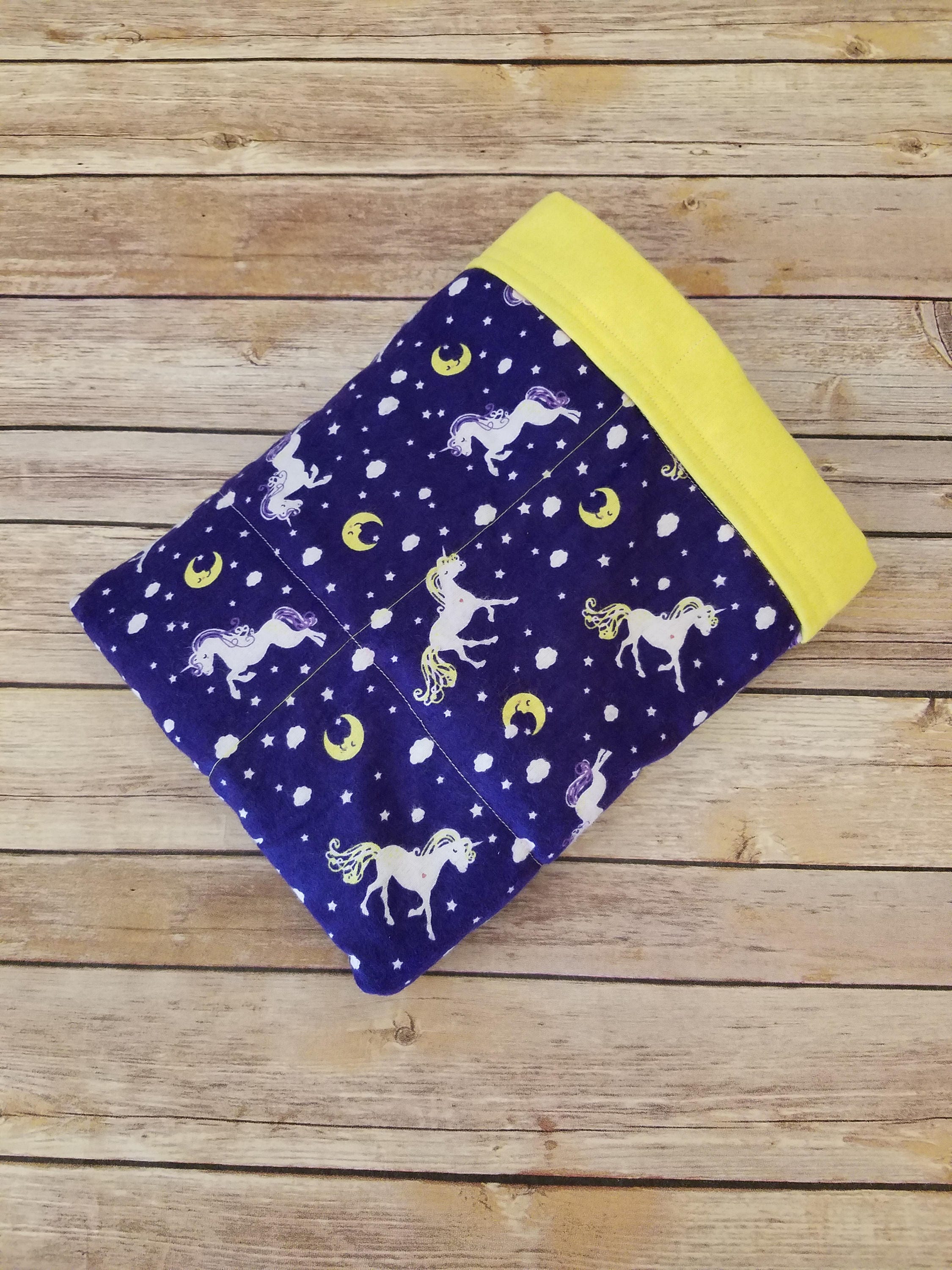 Unicorn, 4 pound, WEIGHTED BLANKET, Ready To Ship, 4 pounds, 28x32 for