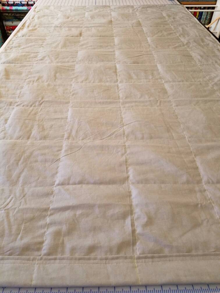 Weighted Blanket, 15 Pound, Gray, 40x70, READY TO SHIP, Twin Size