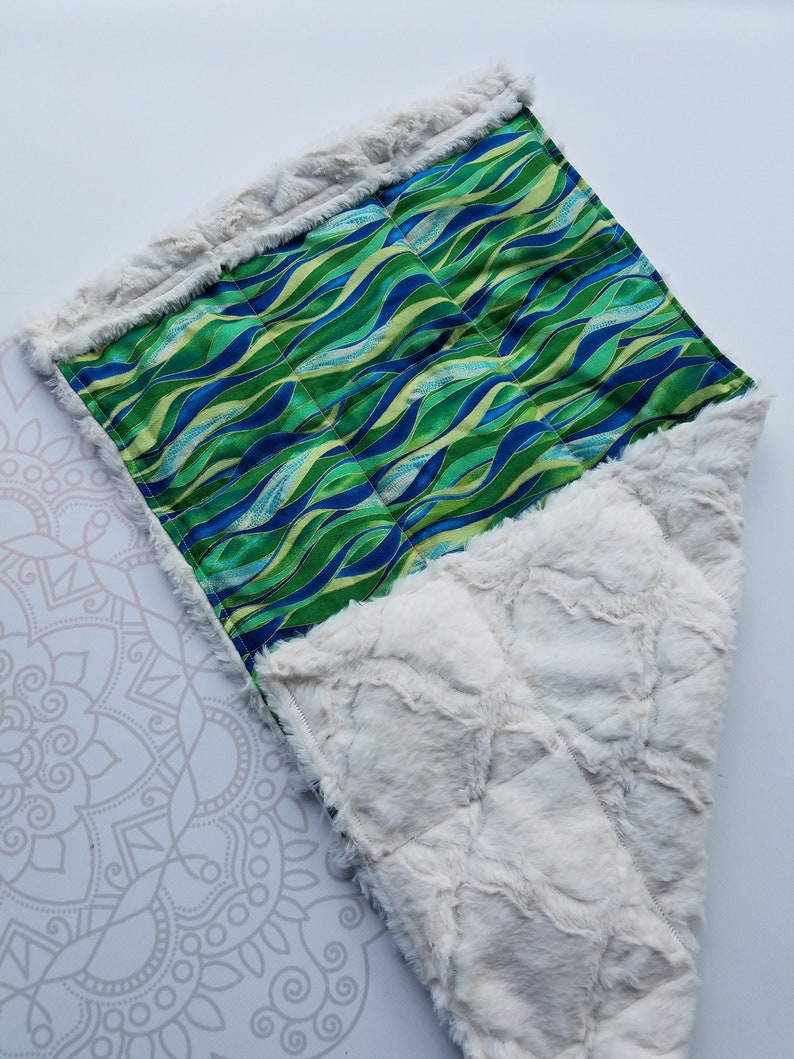 Custom Weighted Blanket Minky Weighted Blanket up to Twin Etsy