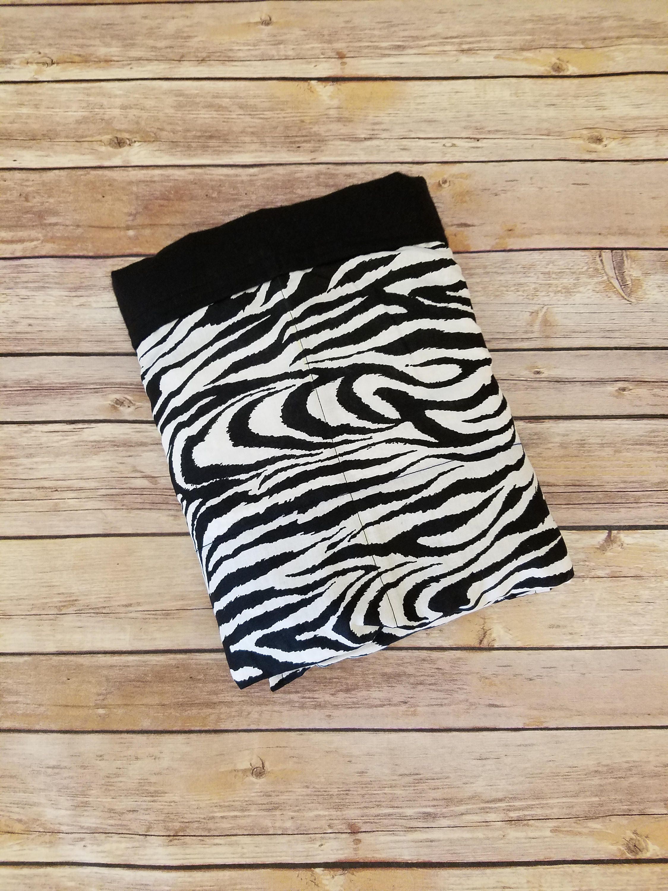 Zebra, 5 Pound, WEIGHTED BLANKET , 5 pounds, 28x32 for Autism, Sensory