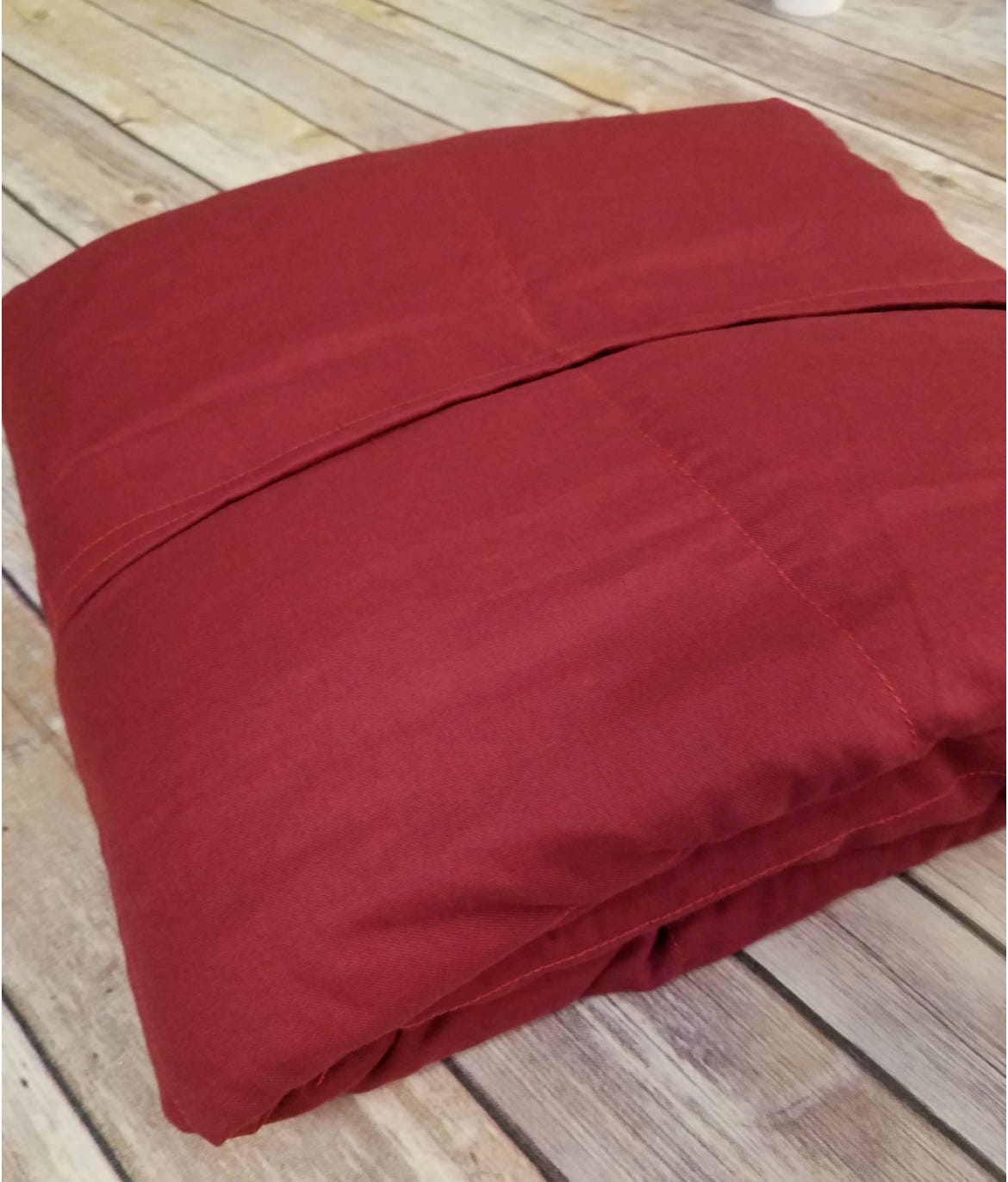 Weighted Blanket, 15 Pound, Merlot, 40x60, READY TO SHIP, Twin Size ...