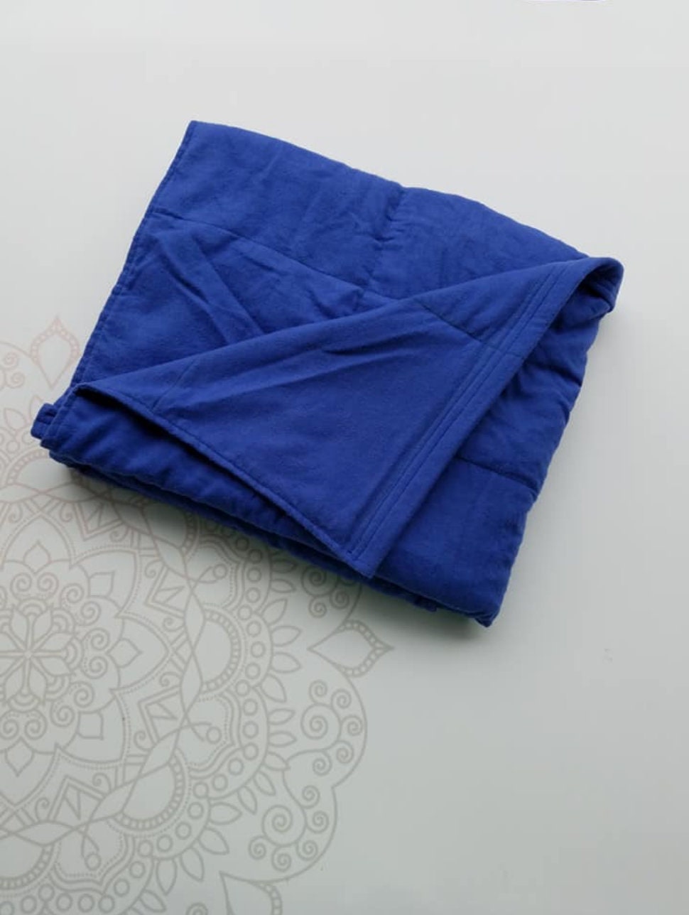 READY to SHIP, Weighted Blanket, 35x405 Pounds, Royal Blue cotton