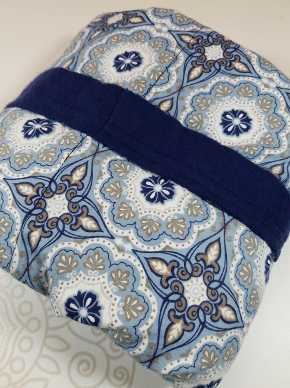 Ready To Ship, 5 Pound, Minky, WEIGHTED BLANKET, Medallion, Ready To