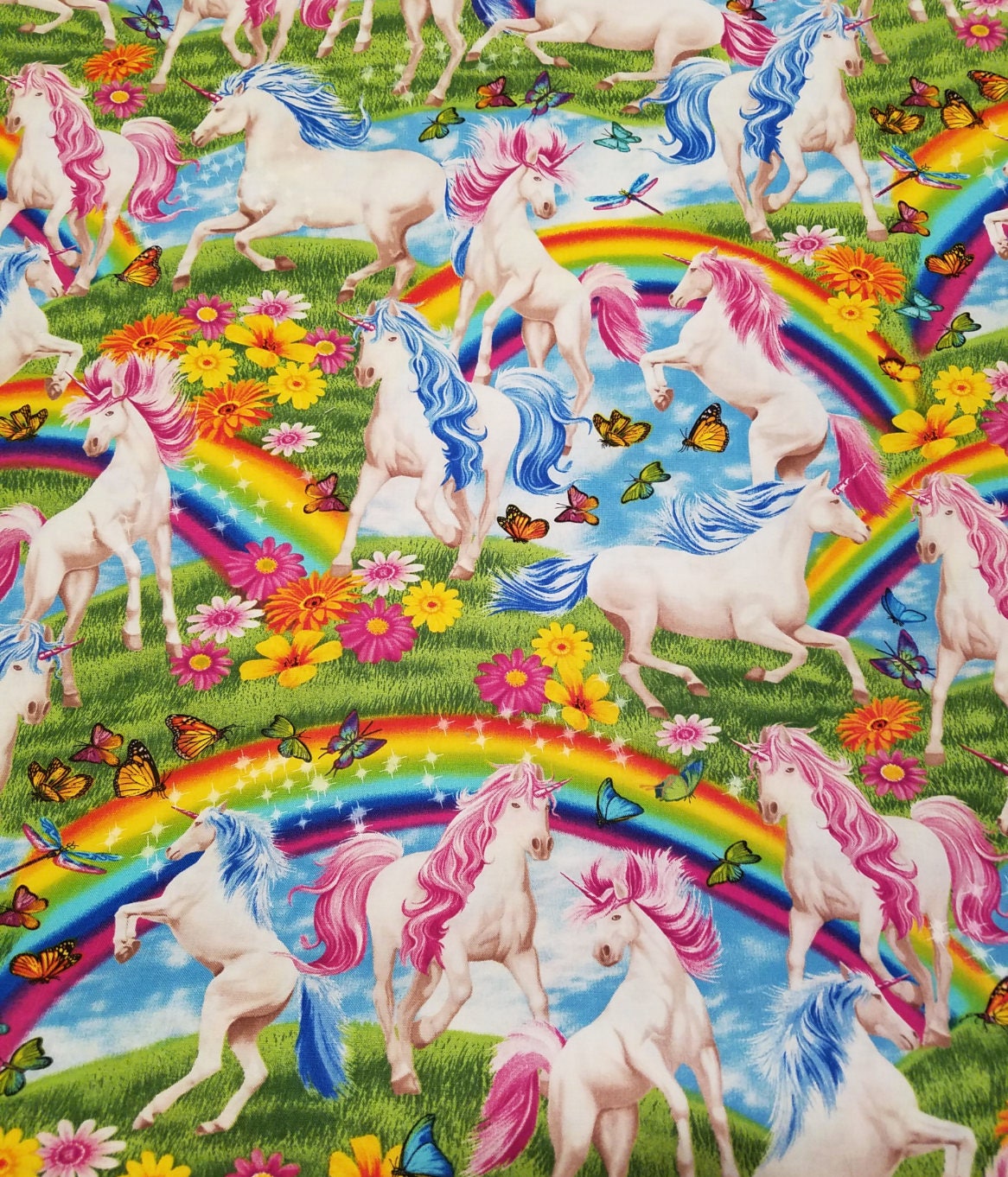 Unicorn, Weighted Blanket, Cotton, Up to Twin Size, 3 to 20 Pounds, 3