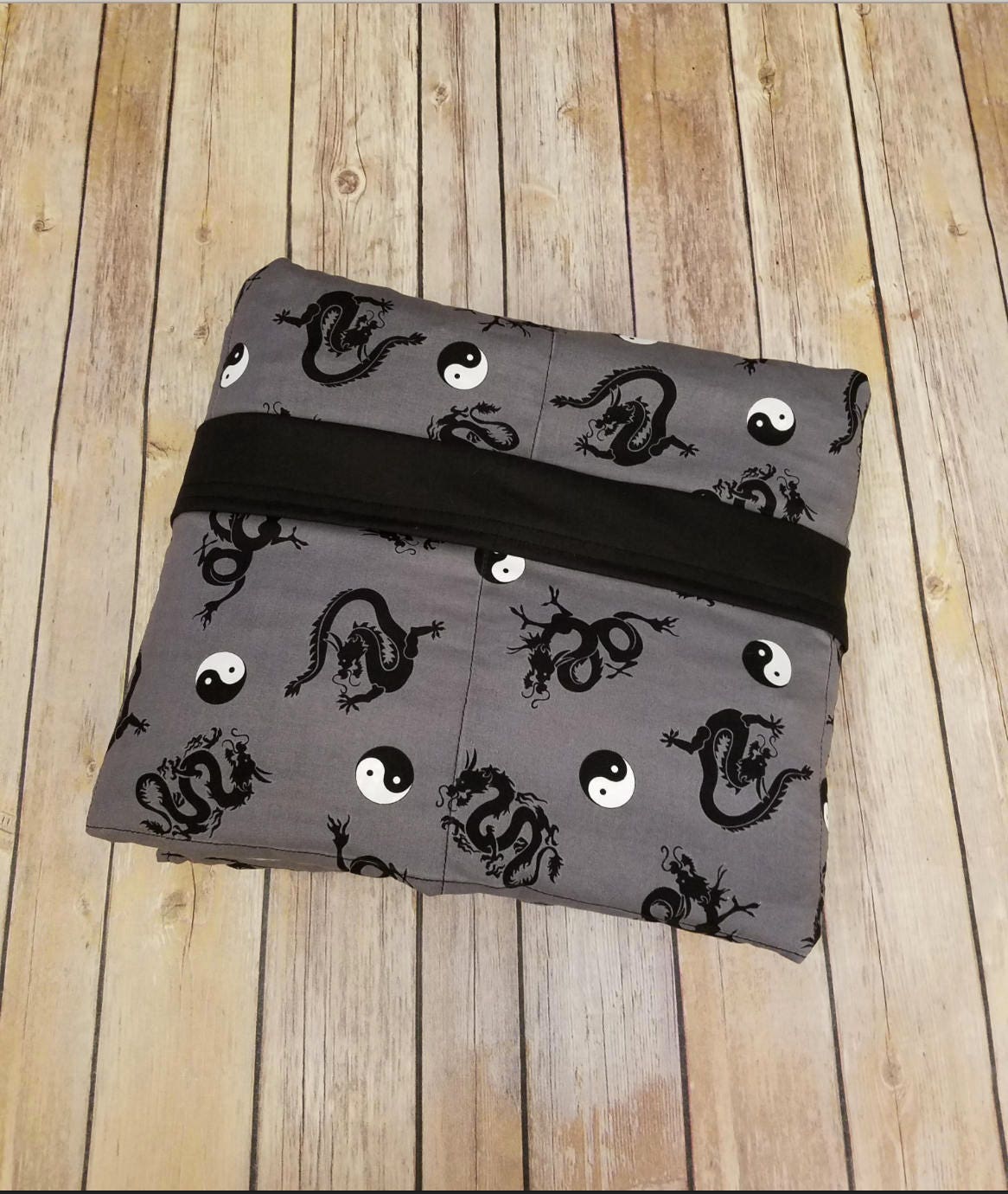 Weighted Blanket, 15 Pound, Dragon, 40x70, READY TO SHIP, Twin Size