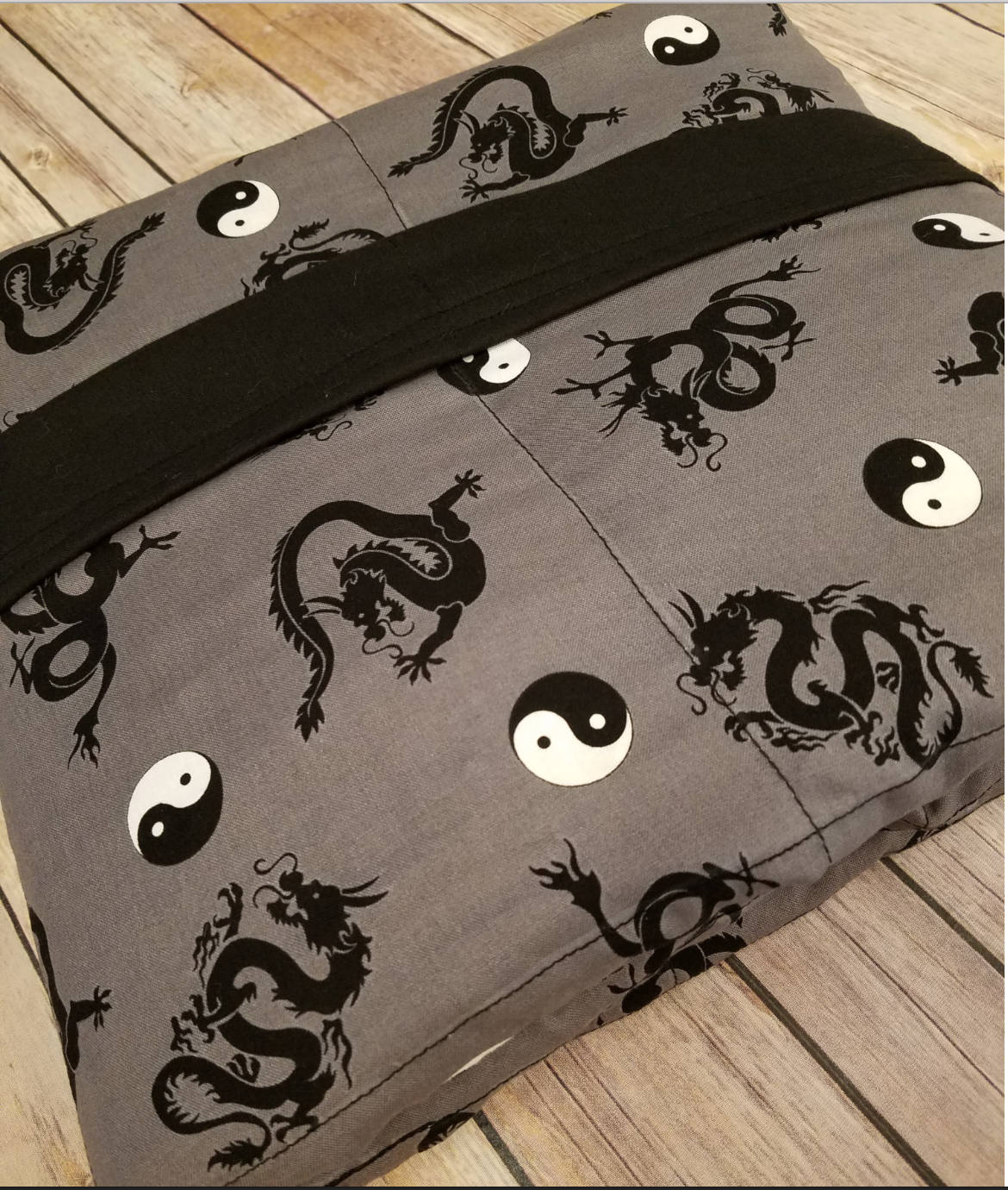 Weighted Blanket, 15 Pound, Dragon, 40x70, READY TO SHIP, Twin Size