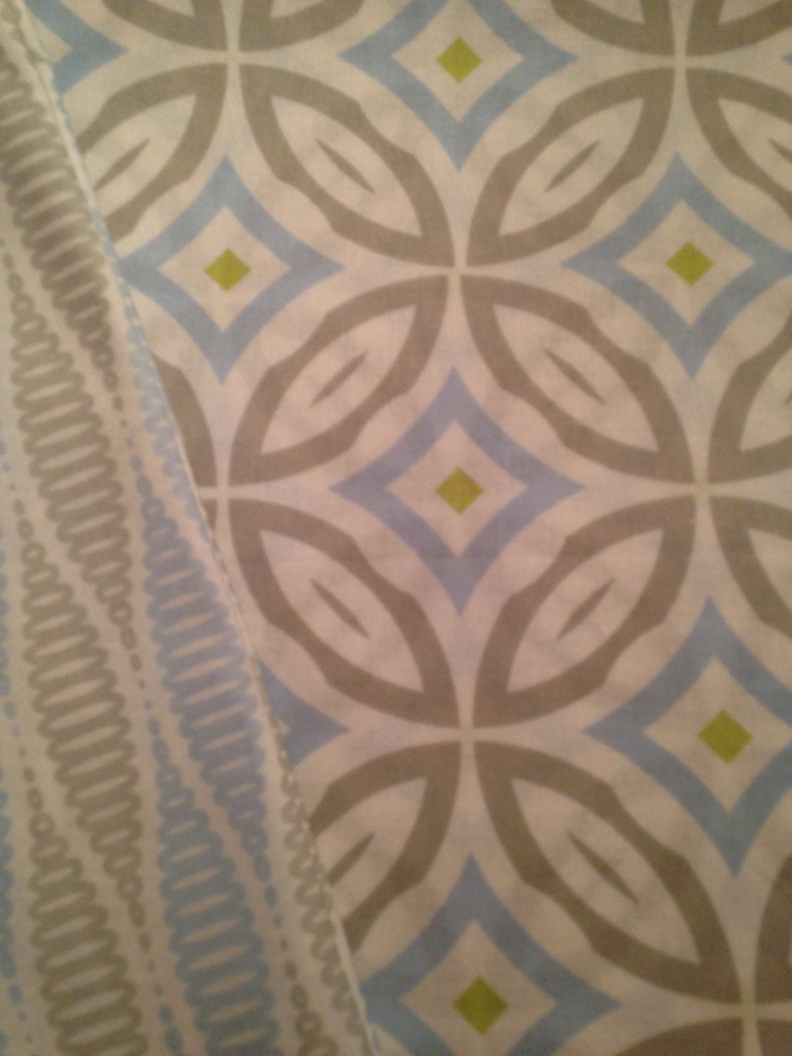 Baby Blue, Gray, 9 Pound, WEIGHTED BLANKET, Ready To Ship, 9 pounds