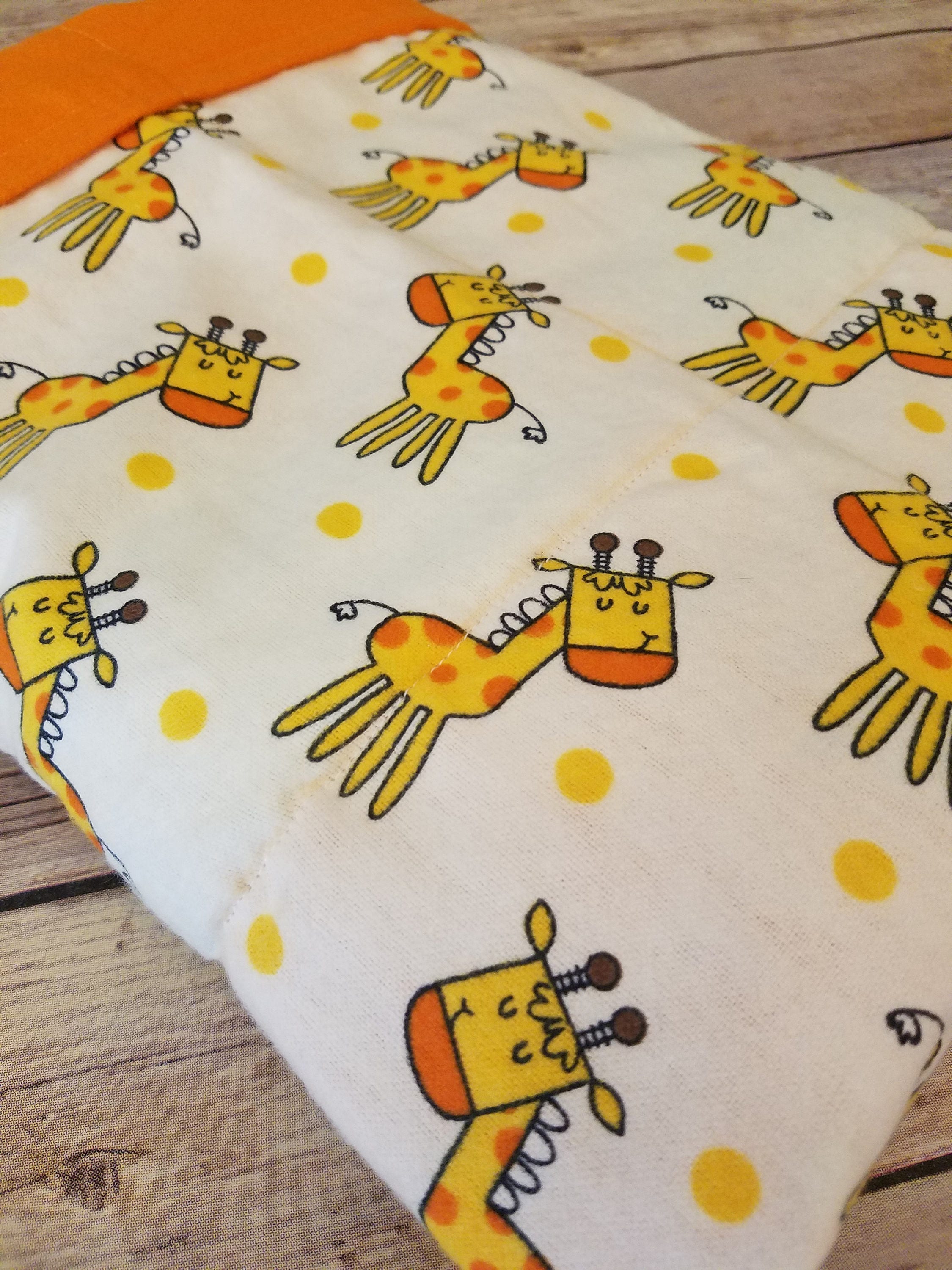 Giraffe, 3 pound, WEIGHTED BLANKET, Ready To Ship, 3 pounds, 28x32 for