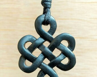 Tibetan endless knot | Etsy Tibetan Endless Knot Cotton Pillow