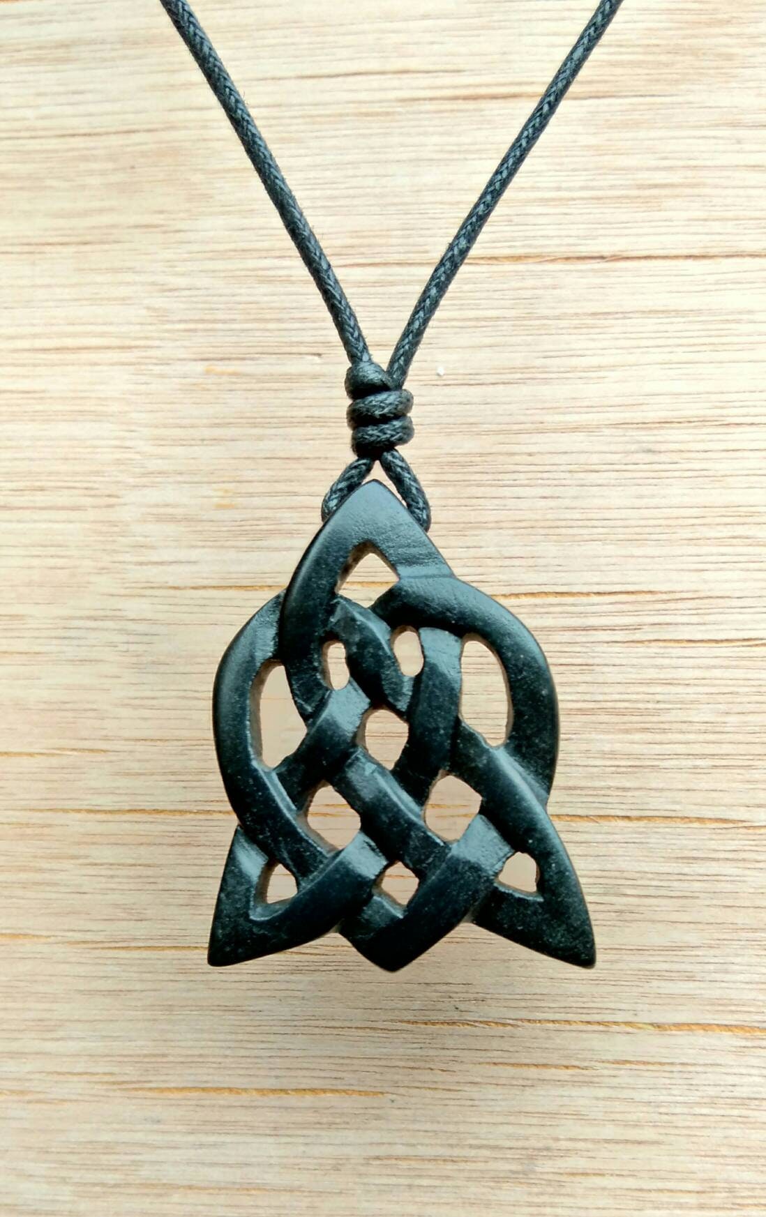 Celtic Knot Heart Pendant Celtic Love Knot Symbol Of Love | Etsy
