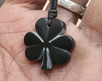 Collana con ciondolo a forma di trifoglio, gioielli irlandesi a