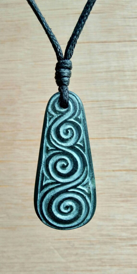Celtic Spiral Pendant Symbol of New Beginning Eternity Growth