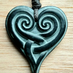 Celtic Triskelion Spiral Necklace Celtic Spiral Pendant Hand