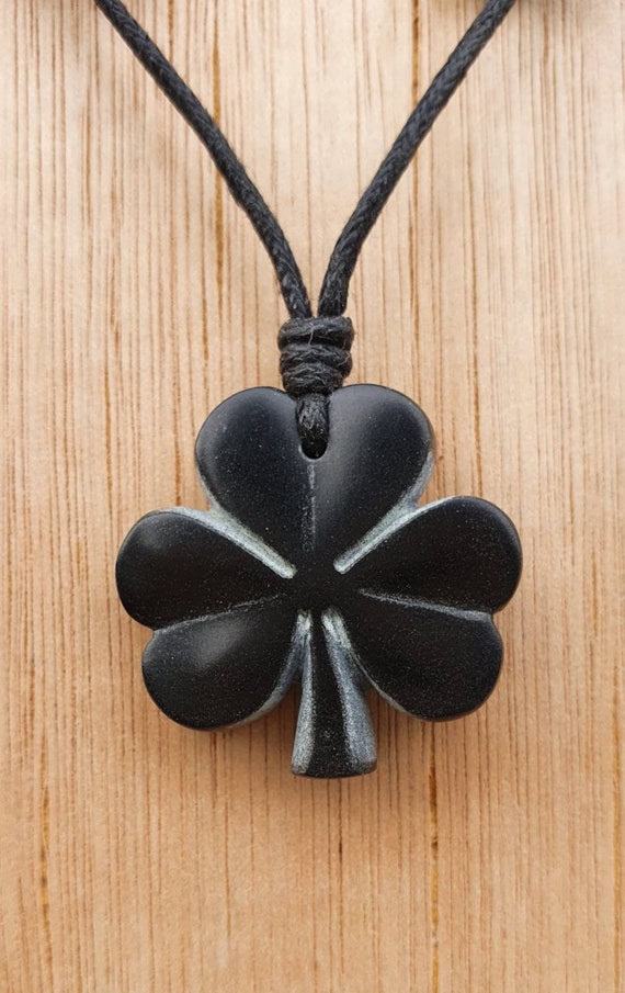 Buy Men's Necklace Bronze Anchor, Four Leaf Clover and Miniature Compass  Charms on 925 Oxidized Sterling Silver Chain for Guys, Uncle, Nephew Online  in India - Etsy