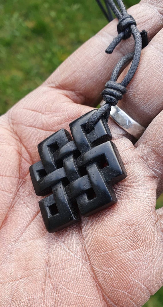 Tibetan Endless Knot Pendant | Eternity and Circle of Life