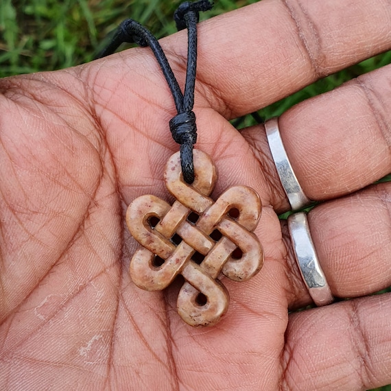 Tibetan Endless Knot Pendant | Eternity and Circle of Life