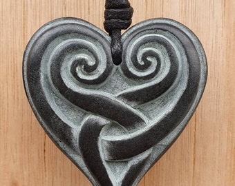 Collana Donna Con Ciondolo Cuore Celtico Trinità – Gioiello Simbolico In Metallo, Idea Regalo
