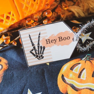 Halloween Gift Tags set of 4 Digital Files Halloween Gift Tags. I Smell Children, Hocus Pocus Party, Ghoul Gang Gifts, Kid Boo Basket image 5