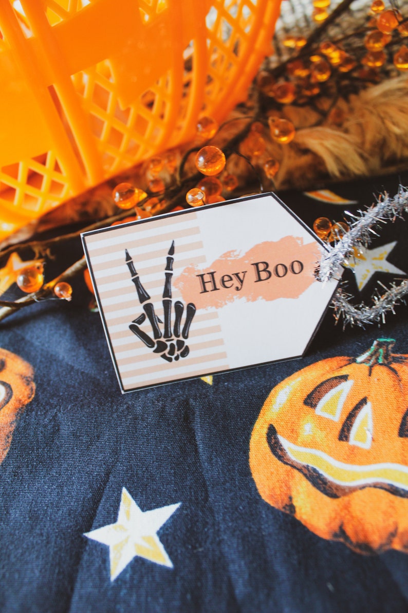 Halloween Gift Tags set of 4 Digital Files Halloween Gift Tags. I Smell Children, Hocus Pocus Party, Ghoul Gang Gifts, Kid Boo Basket image 5