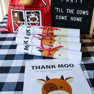 Farm Themed Coloring Pages | Party Favors for Barnyard Birthday Party | Farm Animal Coloring Book Pages