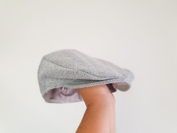 boys grey flat cap