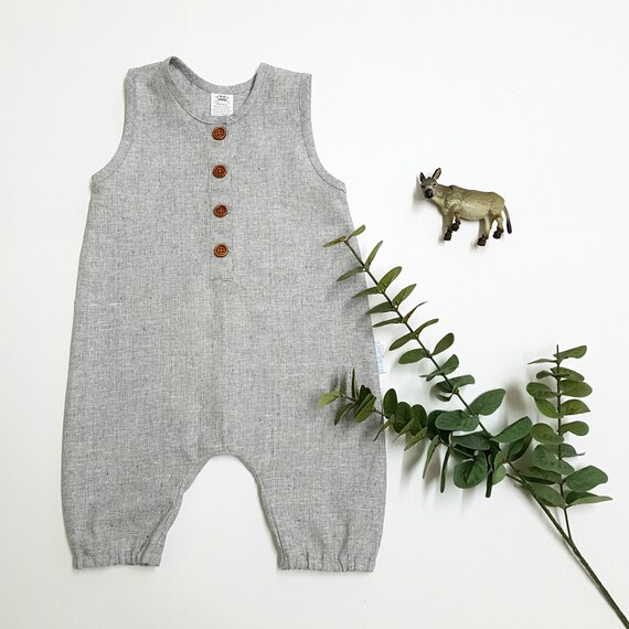 baby henley romper