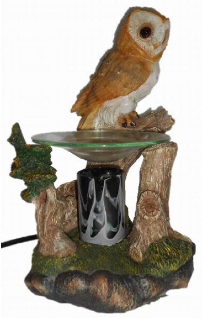 Owl Fragrance Aroma Lamp Oil Diffuser Wax Warmer Burner Home Etsy