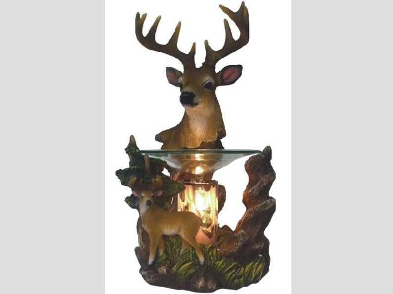 Buck Deer Fragrance Aroma Lamp Oil Diffuser Wax Warmer Burner Etsy