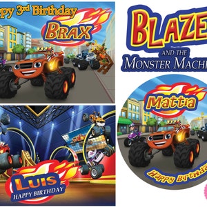 real blaze monster truck