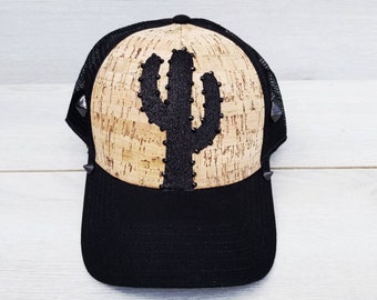 Vintage Cactus Cooler Soda Mesh Trucker 