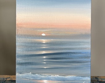 Rising Up - Coastal Sunrise Painting