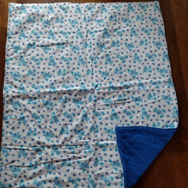 Blue's Clues Blanket Etsy
