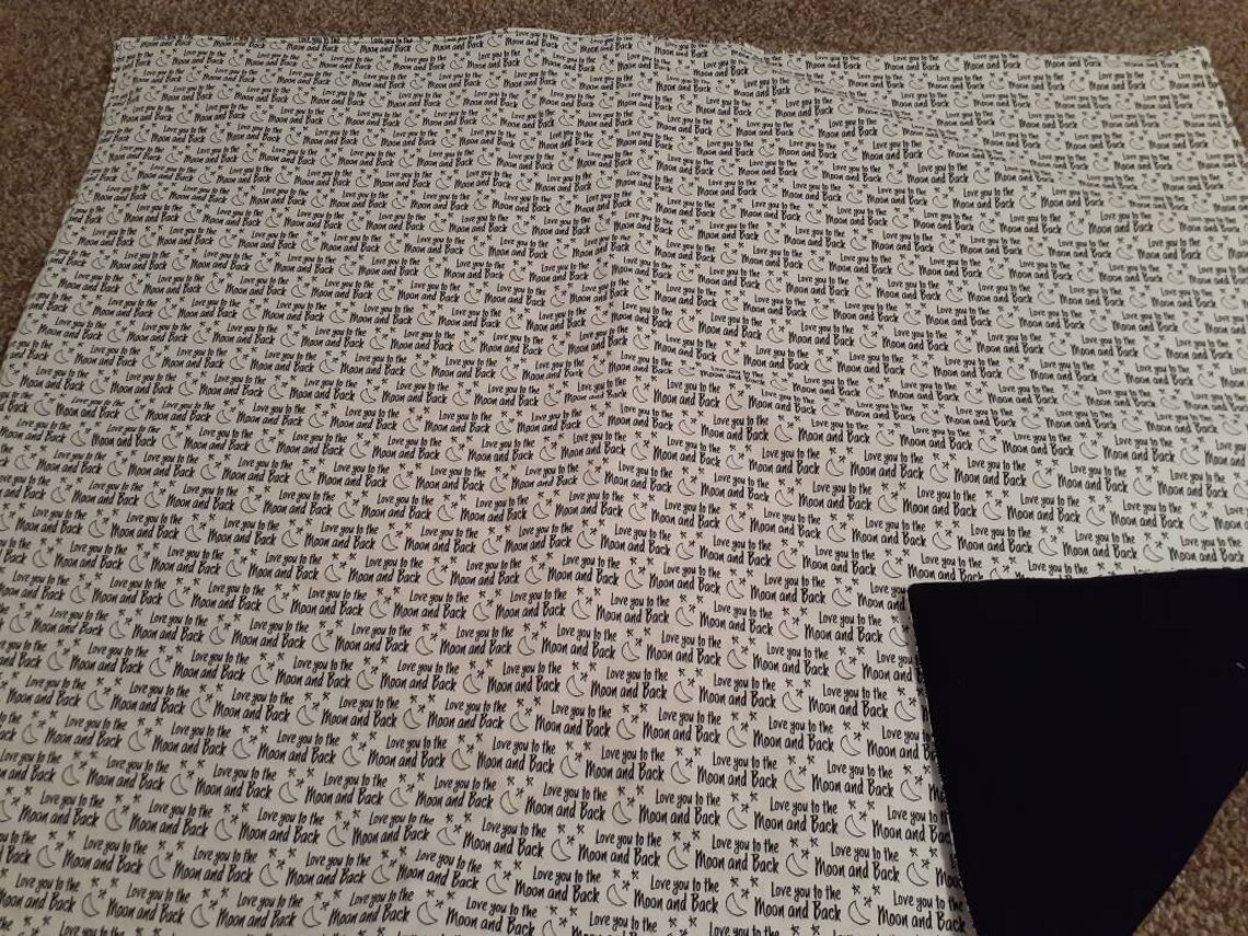 Love You to the Moon and Back Blanket Etsy