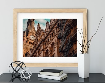 Milwaukee City Hall - Full Color - Gloss Print - Downtown Milwaukee, Wisconsin (Canvas Wraps available)