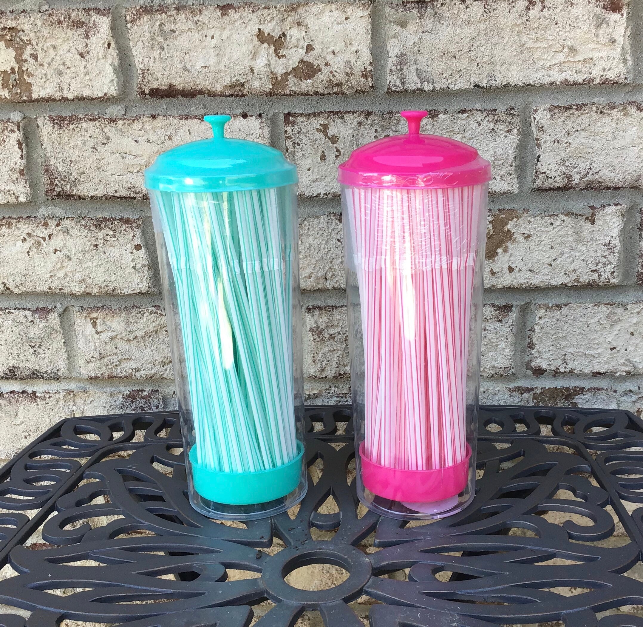 Plastic Straw Dispensersstorage/pencil Holder Etsy Australia