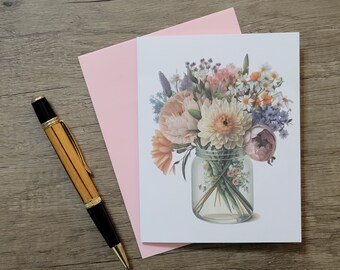 Blank note cards, Stationery Set, gifts for wife, gifts for mom, Thank You cards, Greeting Cards, Gifts for Sister, bulk thank you