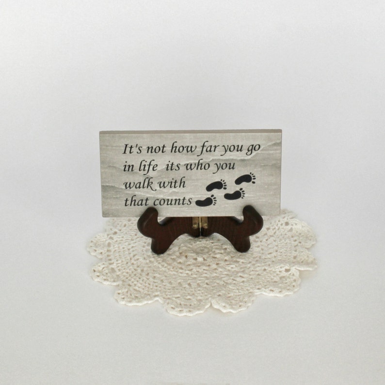 It's Not How Far You Go Tile Decorative Tile Inspirational